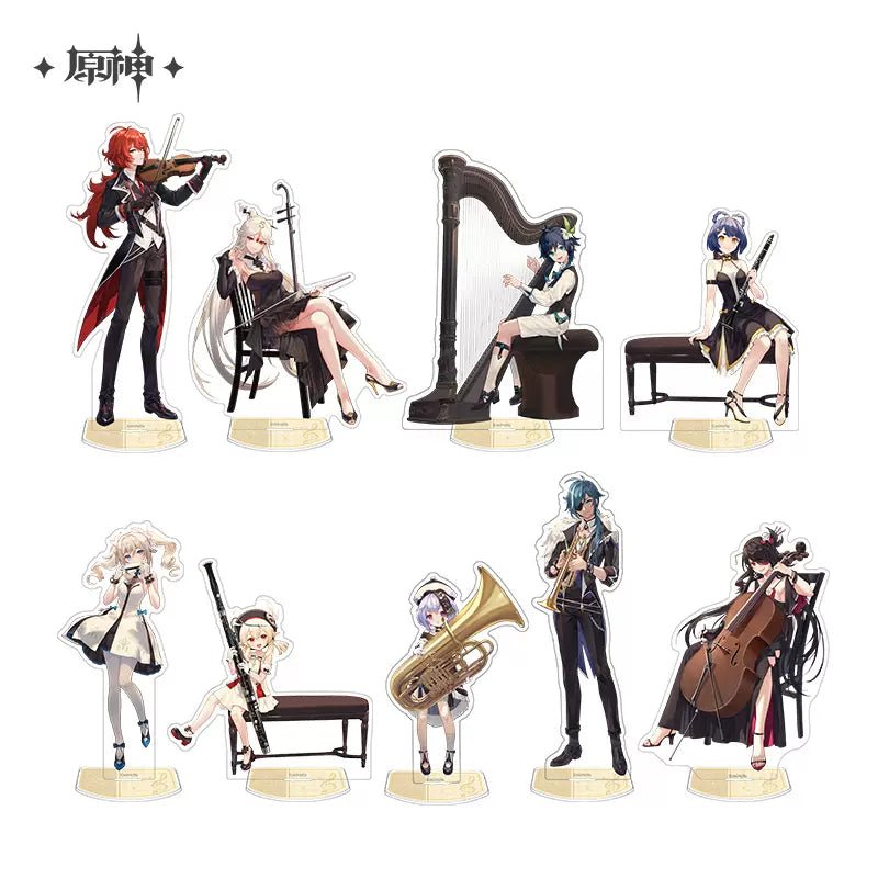 [OFFICIAL] Genshin Official Symphony Theme Stand Figure - Teyvat Tavern - Genshin Impact & Honkai Star Rail & 3Z Merch