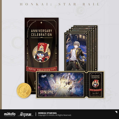 [OFFICIAL] Honkai Star Rail 1st Anniversary Collectible Card Set - Teyvat Tavern - Genshin Impact & Honkai Star Rail & 3Z Merch