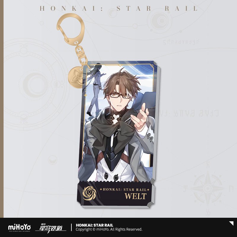 [OFFICIAL] Honkai Star Rail Character Acrylic Pendant - Nihility - Teyvat Tavern - Genshin Impact & Honkai Star Rail & 3Z Merch