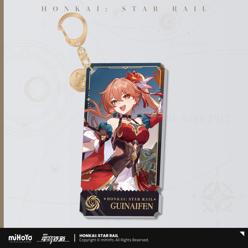 [OFFICIAL] Honkai Star Rail Character Acrylic Pendant - Nihility - Teyvat Tavern - Genshin Impact & Honkai Star Rail & 3Z Merch