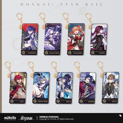 [OFFICIAL] Honkai Star Rail Character Acrylic Pendant - Nihility - Teyvat Tavern - Genshin Impact & Honkai Star Rail & 3Z Merch