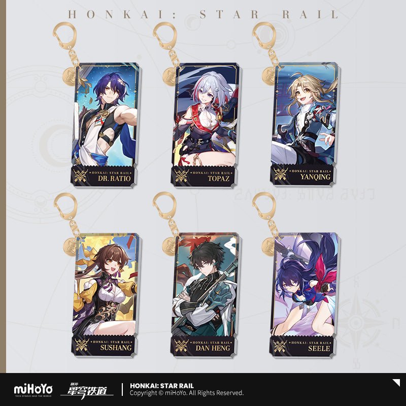 [OFFICIAL] Honkai Star Rail Character Acrylic Pendant - The Hunt - Teyvat Tavern - Genshin Impact & Honkai Star Rail & 3Z Merch