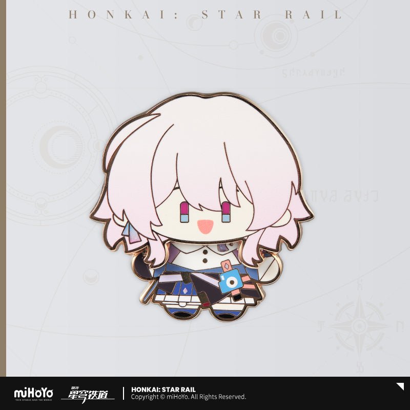 [OFFICIAL] Honkai Star Rail Character Chibi Cute Metal Shake Badge - Teyvat Tavern - Genshin Impact & Honkai Star Rail & 3Z Merch