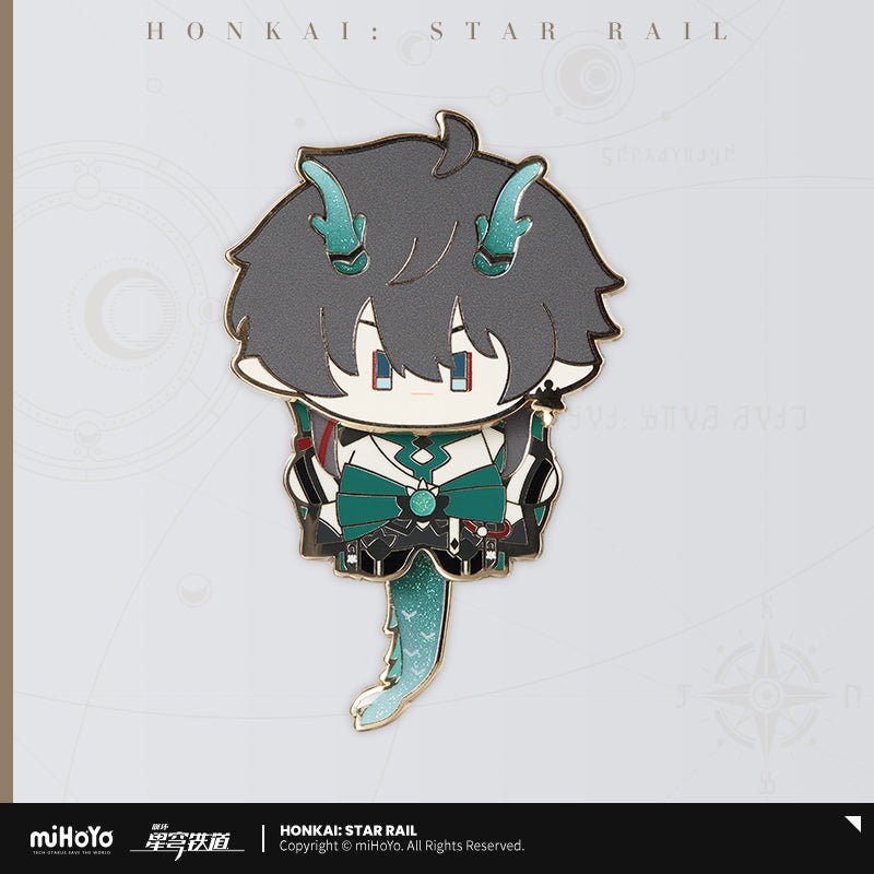 [OFFICIAL] Honkai Star Rail Character Chibi Cute Metal Shake Badge - Teyvat Tavern - Genshin Impact & Honkai Star Rail & 3Z Merch