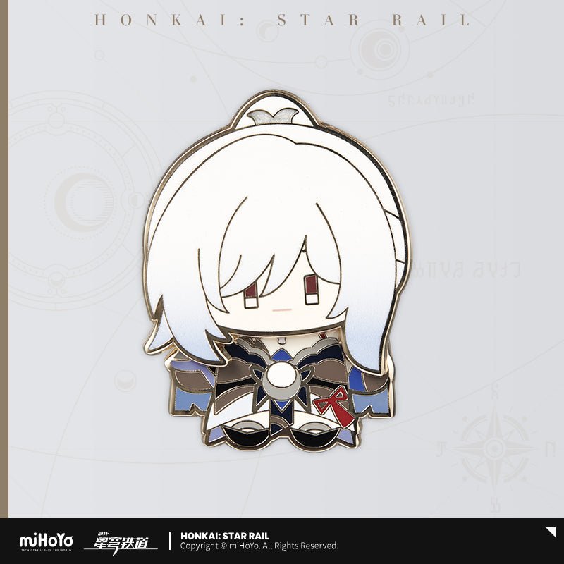 [OFFICIAL] Honkai Star Rail Character Chibi Cute Metal Shake Badge - Teyvat Tavern - Genshin Impact & Honkai Star Rail & 3Z Merch