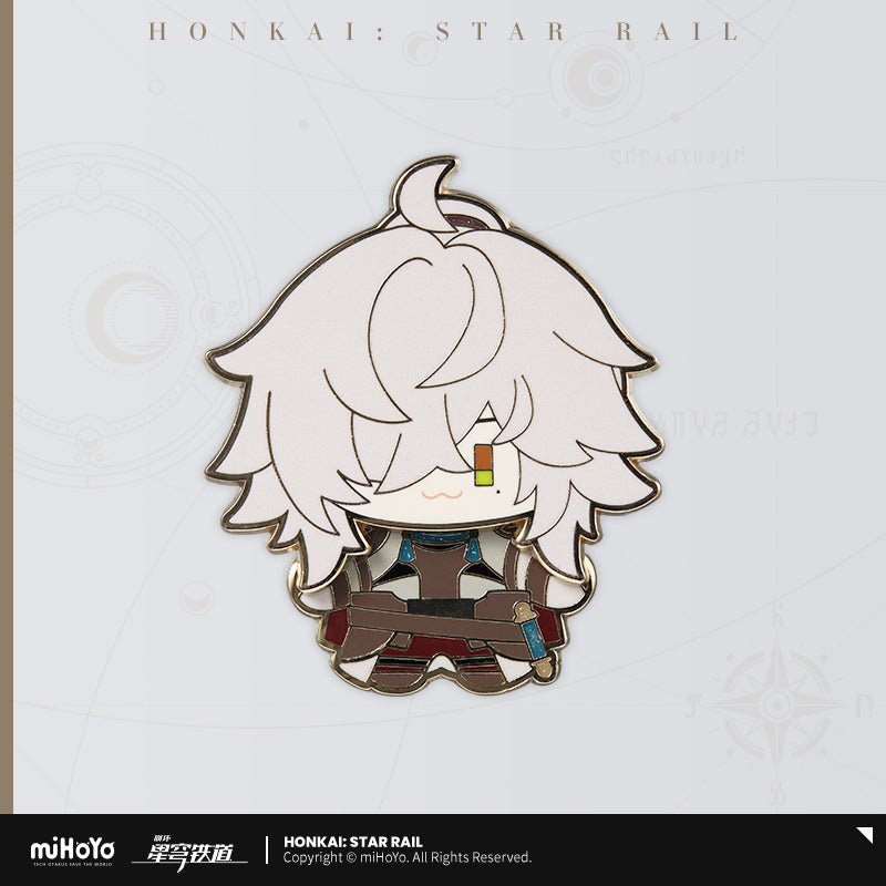 [OFFICIAL] Honkai Star Rail Character Chibi Cute Metal Shake Badge - Teyvat Tavern - Genshin Impact & Honkai Star Rail & 3Z Merch