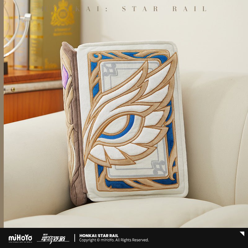 [OFFICIAL] Honkai Star Rail Dr.Ratio's Book Throw Pillow - Teyvat Tavern - Genshin Impact & Honkai Star Rail & 3Z Merch