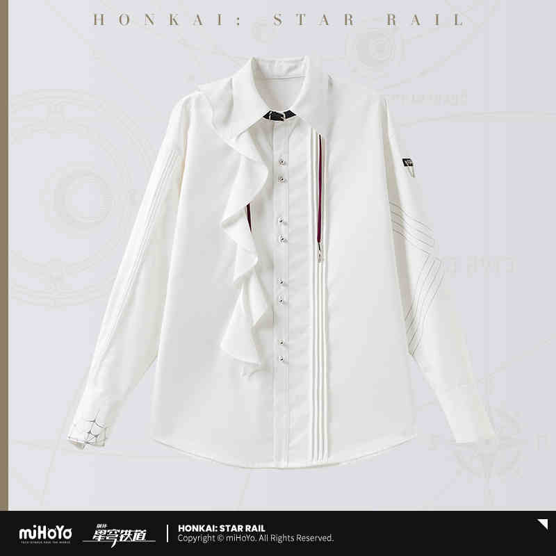 [OFFICIAL] Honkai Star Rail Kafka Impression Series Loose Fit Shirt - Teyvat Tavern - Genshin Impact & Honkai Star Rail & 3Z Merch