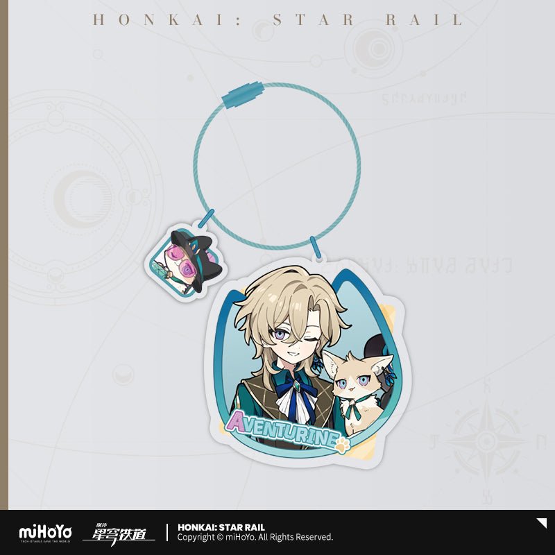 [OFFICIAL] Honkai Star Rail Little Kitten Series Acrylic Keychain - Teyvat Tavern - Genshin Impact & Honkai Star Rail & 3Z Merch