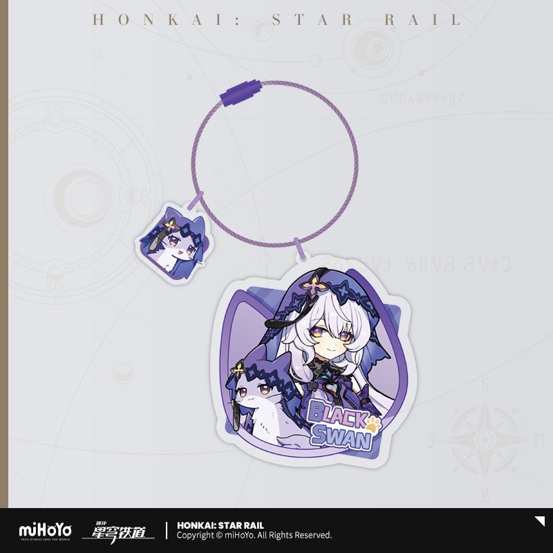 [OFFICIAL] Honkai Star Rail Little Kitten Series Acrylic Keychain - Teyvat Tavern - Genshin Impact & Honkai Star Rail & 3Z Merch