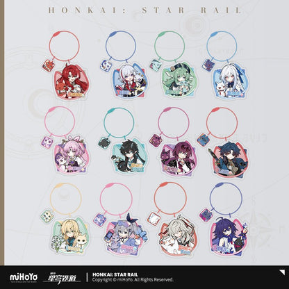 [OFFICIAL] Honkai Star Rail Little Kitten Series Acrylic Keychain - Teyvat Tavern - Genshin Impact & Honkai Star Rail & 3Z Merch