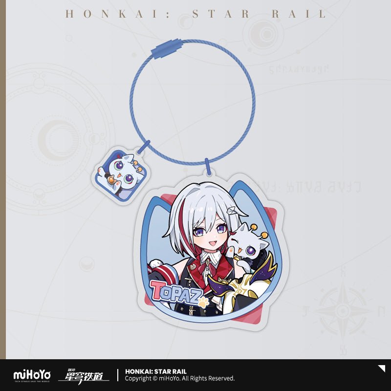 [OFFICIAL] Honkai Star Rail Little Kitten Series Acrylic Keychain - Teyvat Tavern - Genshin Impact & Honkai Star Rail & 3Z Merch