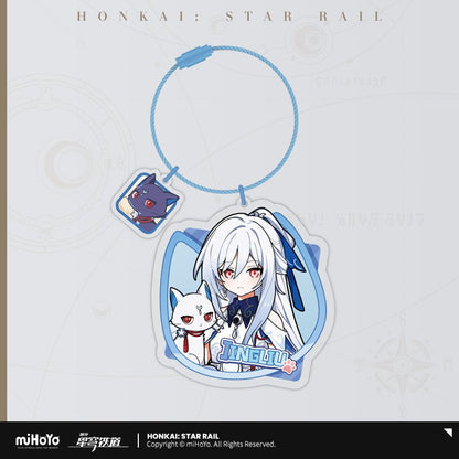 [OFFICIAL] Honkai Star Rail Little Kitten Series Acrylic Keychain - Teyvat Tavern - Genshin Impact & Honkai Star Rail & 3Z Merch