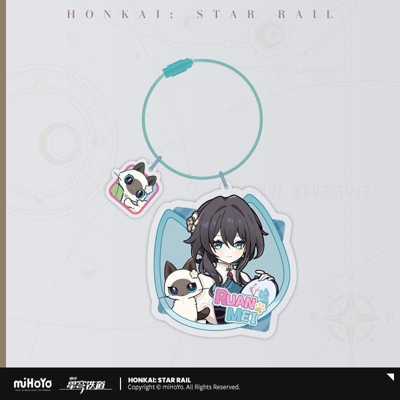 [OFFICIAL] Honkai Star Rail Little Kitten Series Acrylic Keychain - Teyvat Tavern - Genshin Impact & Honkai Star Rail & 3Z Merch