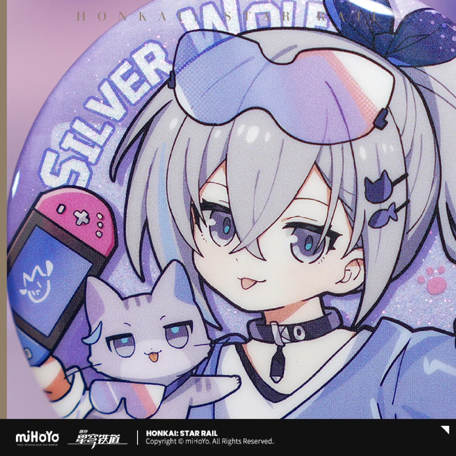 [OFFICIAL] Honkai Star Rail Little Kitten Series Badge - Teyvat Tavern - Genshin Impact & Honkai Star Rail & 3Z Merch