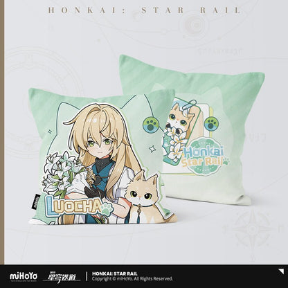 [OFFICIAL] Honkai Star Rail Little Kitten Series Character Square Throw Pillow - Teyvat Tavern - Genshin Impact & Honkai Star Rail & 3Z Merch