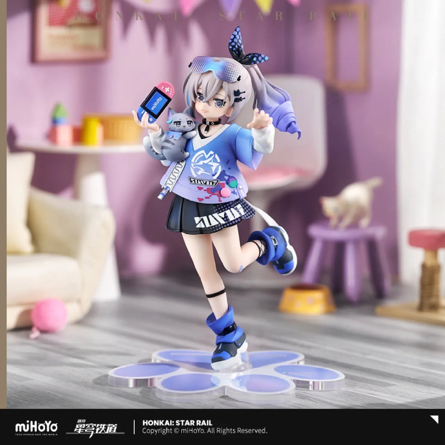 [OFFICIAL] Honkai Star Rail Little Kitten Series Scale Figure - Silver Wolf - Teyvat Tavern - Genshin Impact & Honkai Star Rail & 3Z Merch