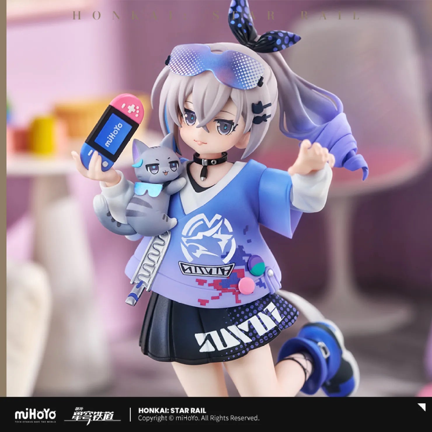 [OFFICIAL] Honkai Star Rail Little Kitten Series Scale Figure - Silver Wolf - Teyvat Tavern - Genshin Impact & Honkai Star Rail & 3Z Merch