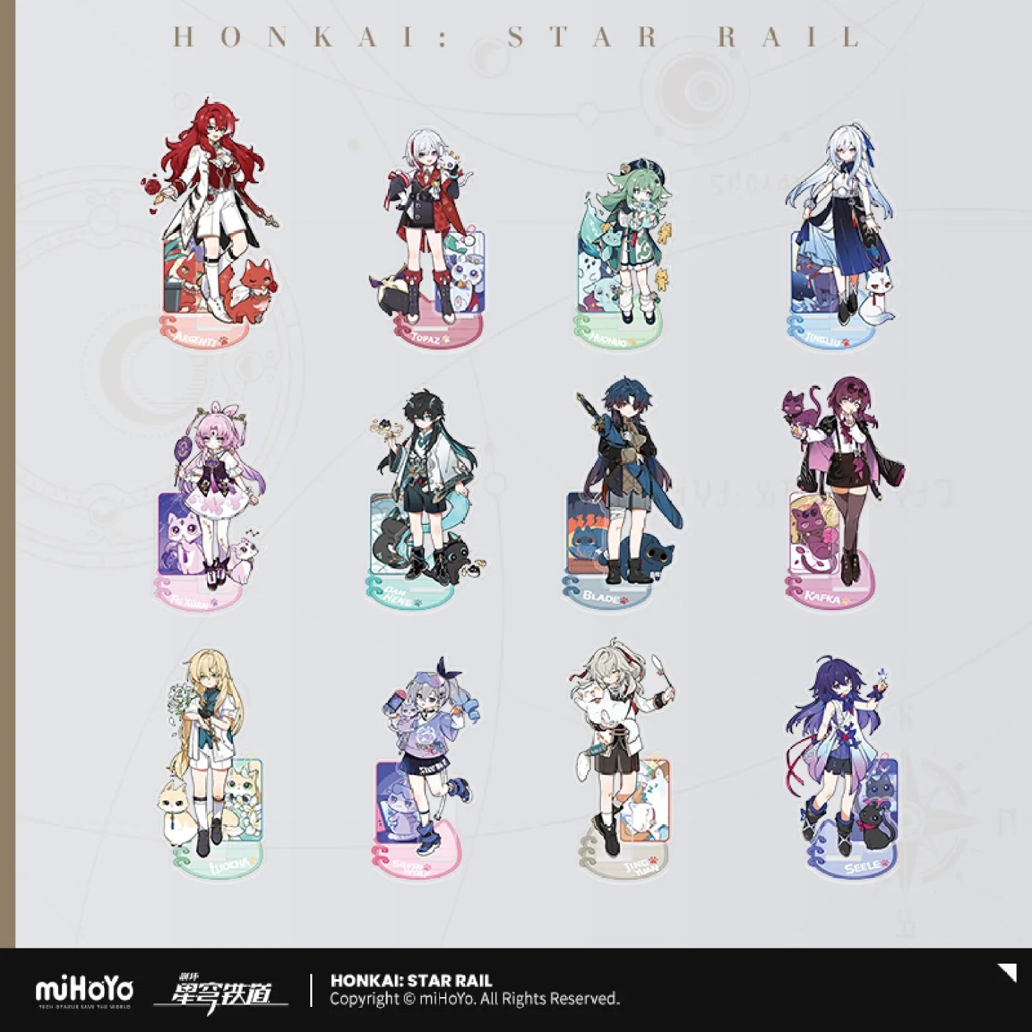 [OFFICIAL] Honkai Star Rail Little Kitten Series Stand Figure - Teyvat Tavern - Genshin Impact & Honkai Star Rail & 3Z Merch