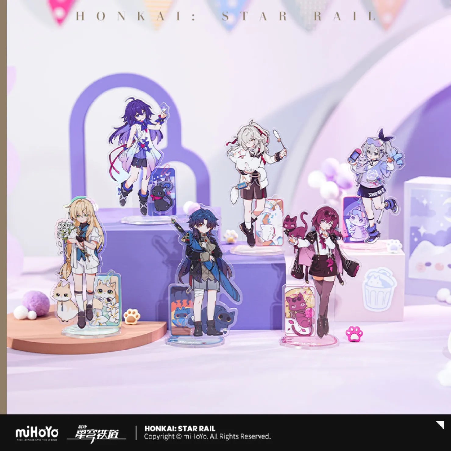 [OFFICIAL] Honkai Star Rail Little Kitten Series Stand Figure - Teyvat Tavern - Genshin Impact & Honkai Star Rail & 3Z Merch