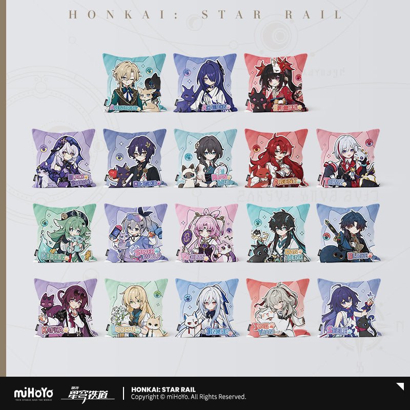 [OFFICIAL] Honkai Star Rail Little Kitten Series Throw Pillow - Teyvat Tavern - Genshin Impact & Honkai Star Rail & 3Z Merch