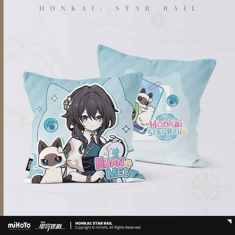 [OFFICIAL] Honkai Star Rail Little Kitten Series Throw Pillow - Teyvat Tavern - Genshin Impact & Honkai Star Rail & 3Z Merch