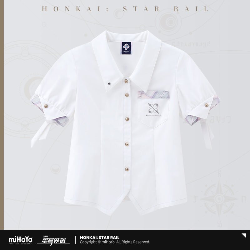 [OFFICIAL] Honkai Star Rail March 7th Impression Series Apparel - Short Sleeve Blouse - Teyvat Tavern - Genshin Impact & Honkai Star Rail & 3Z Merch