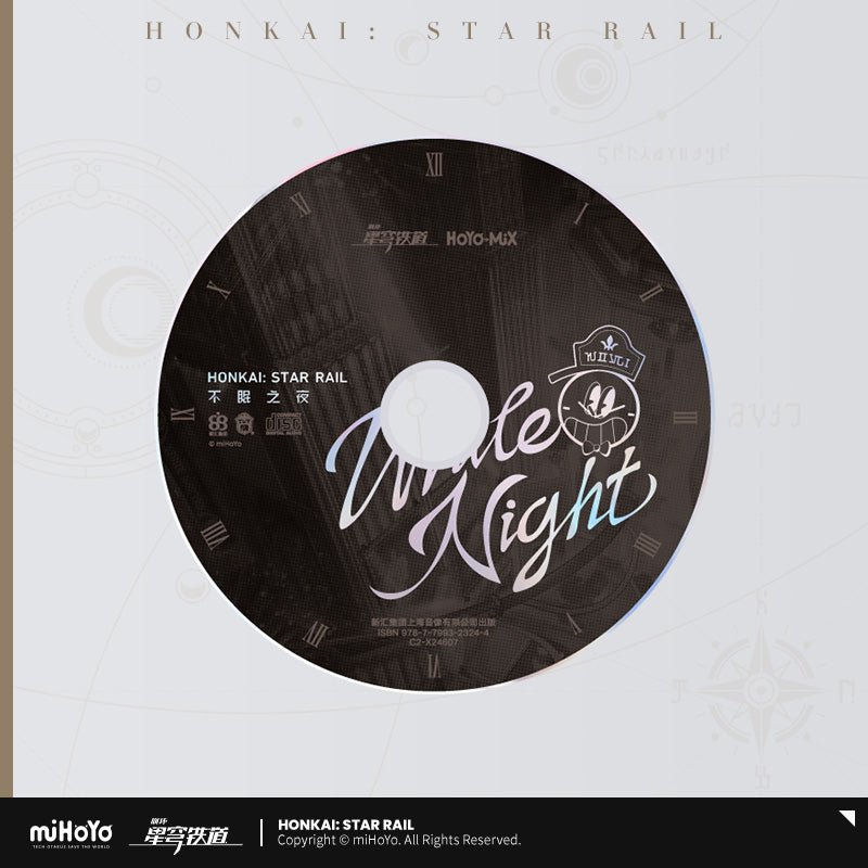 [OFFICIAL] Honkai Star Rail Penocony《White Night》Physical CD Album - Teyvat Tavern - Genshin Impact & Honkai Star Rail & 3Z Merch