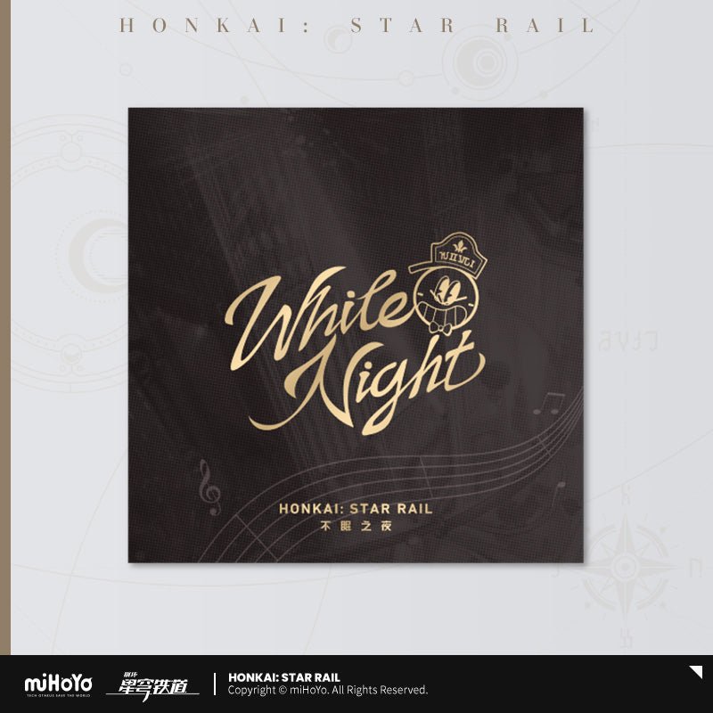 [OFFICIAL] Honkai Star Rail Penocony《White Night》Physical CD Album - Teyvat Tavern - Genshin Impact & Honkai Star Rail & 3Z Merch