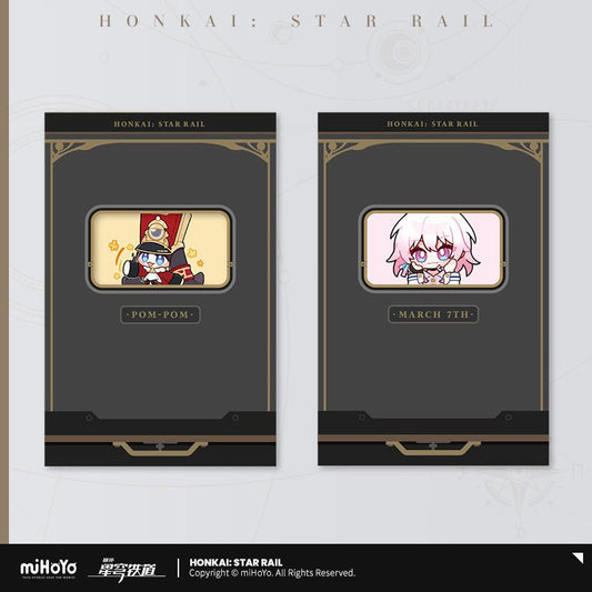 [OFFICIAL] Honkai Star Rail Pom - Pom's Exhibition Hall Sticky Notes - Teyvat Tavern - Genshin Impact & Honkai Star Rail & 3Z Merch