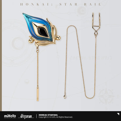 [OFFICIAL] HSR Aventurine Impression Series Accessories - Brooch - Teyvat Tavern - Genshin Impact & Honkai Star Rail & 3Z Merch