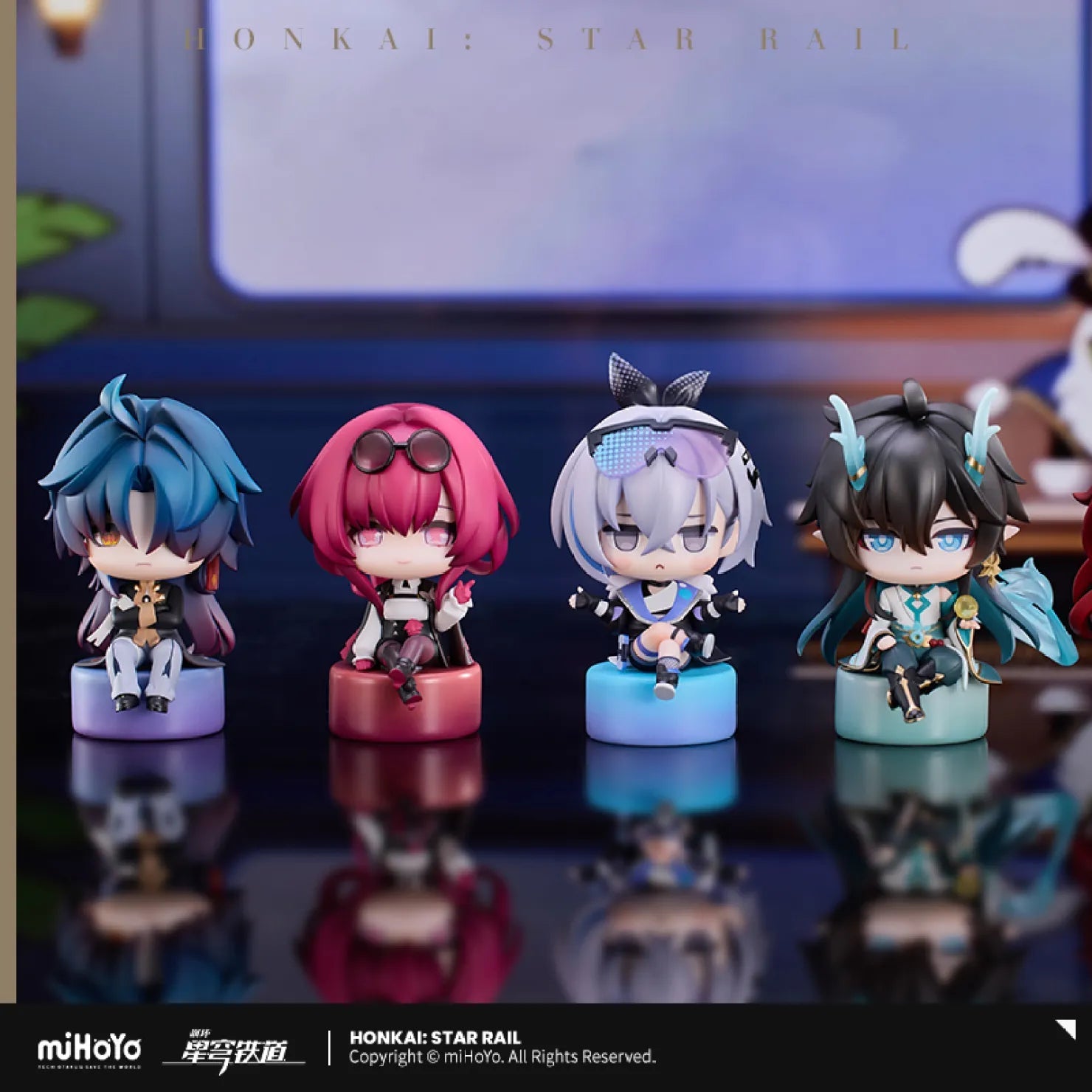 [OFFICIAL] HSR Owlbert's Reception Room Series Chibi Figure - Teyvat Tavern - Genshin Impact & Honkai Star Rail & 3Z Merch