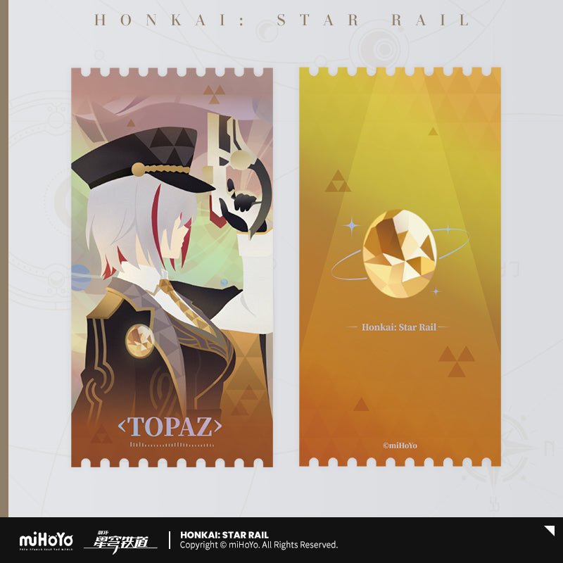 [OFFICIAL] HSR The Ten Stonehearts Laser Ticket Set - Teyvat Tavern - Genshin Impact & Honkai Star Rail & 3Z Merch