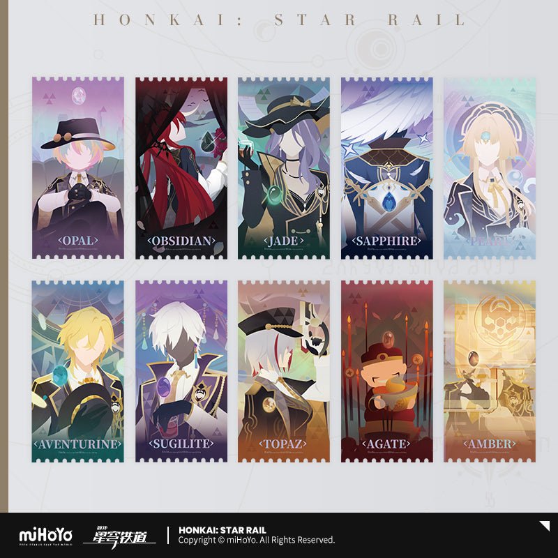 [OFFICIAL] HSR The Ten Stonehearts Laser Ticket Set - Teyvat Tavern - Genshin Impact & Honkai Star Rail & 3Z Merch