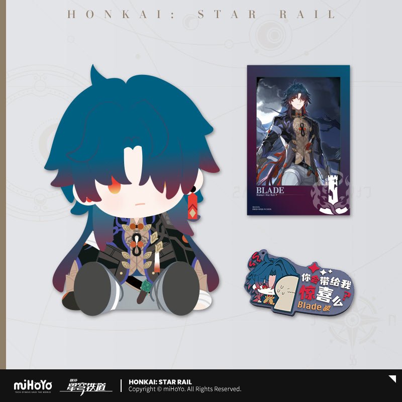 [OFFICIAL] HSR x POTEPOTTE Sitting Plush Doll Set - Teyvat Tavern - Genshin Impact & Honkai Star Rail & 3Z Merch