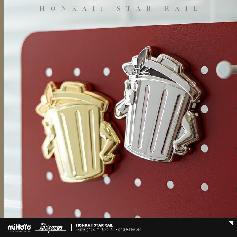 [OFFICIAL] Lordly Trashcan Metal Refrigerator Magnets - Teyvat Tavern - Genshin Impact & Honkai Star Rail & 3Z Merch