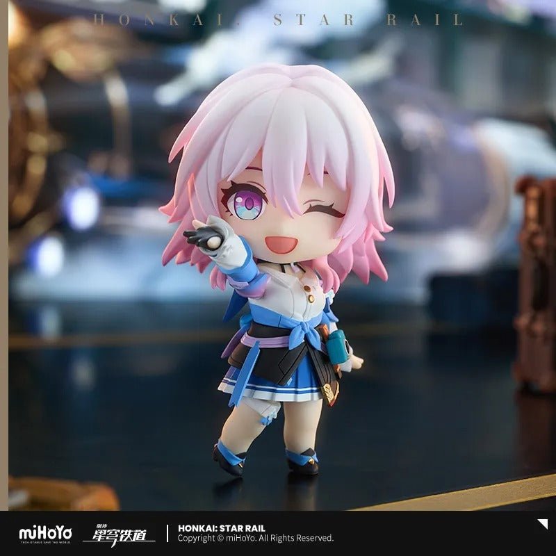 [OFFICIAL] March 7th Chibi Cute Nendoroid Figure - Teyvat Tavern - Genshin Impact & Honkai Star Rail & 3Z Merch