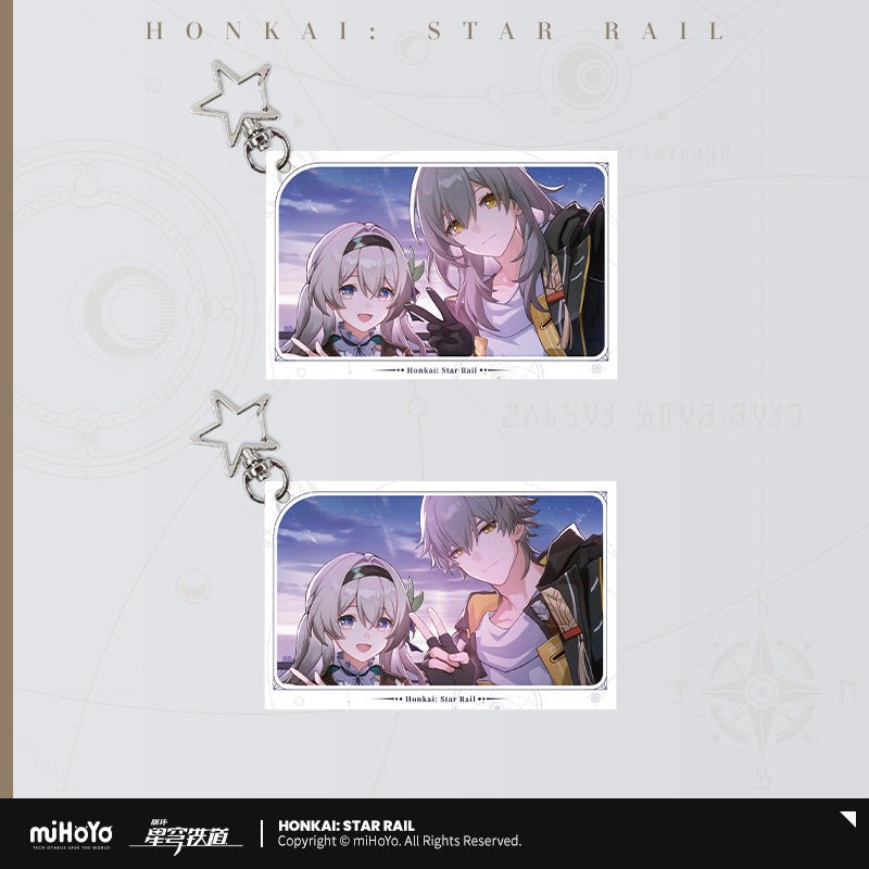 [OFFICIAL] Midsummer Firefly Rendezvous Series Photo Keychain - Teyvat Tavern - Genshin Impact & Honkai Star Rail & 3Z Merch