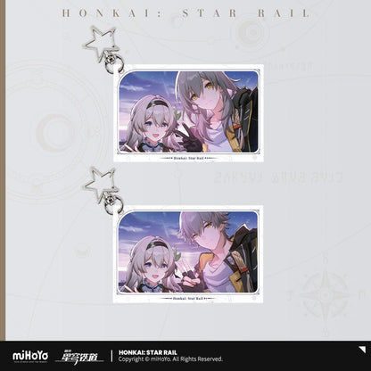 [OFFICIAL] Midsummer Firefly Rendezvous Series Photo Keychain - Teyvat Tavern - Genshin Impact & Honkai Star Rail & 3Z Merch