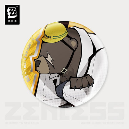 [OFFICIAL] New Eridu Series Chibi Badge - Belobog Heavy Industries - Teyvat Tavern - Genshin Impact & Honkai Star Rail & 3Z Merch