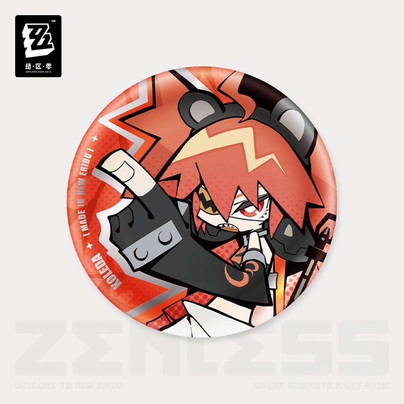 [OFFICIAL] New Eridu Series Chibi Badge - Belobog Heavy Industries - Teyvat Tavern - Genshin Impact & Honkai Star Rail & 3Z Merch