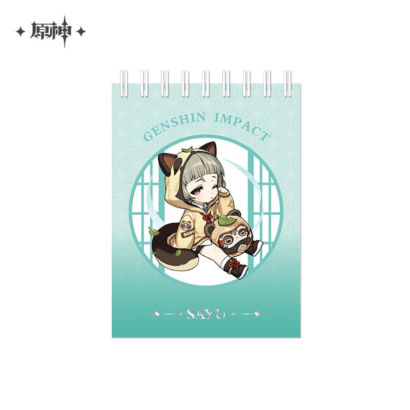 [OFFICIAL] Outing Party Theme Cute Character Notebook - Teyvat Tavern - Genshin Impact & Honkai Star Rail & 3Z Merch