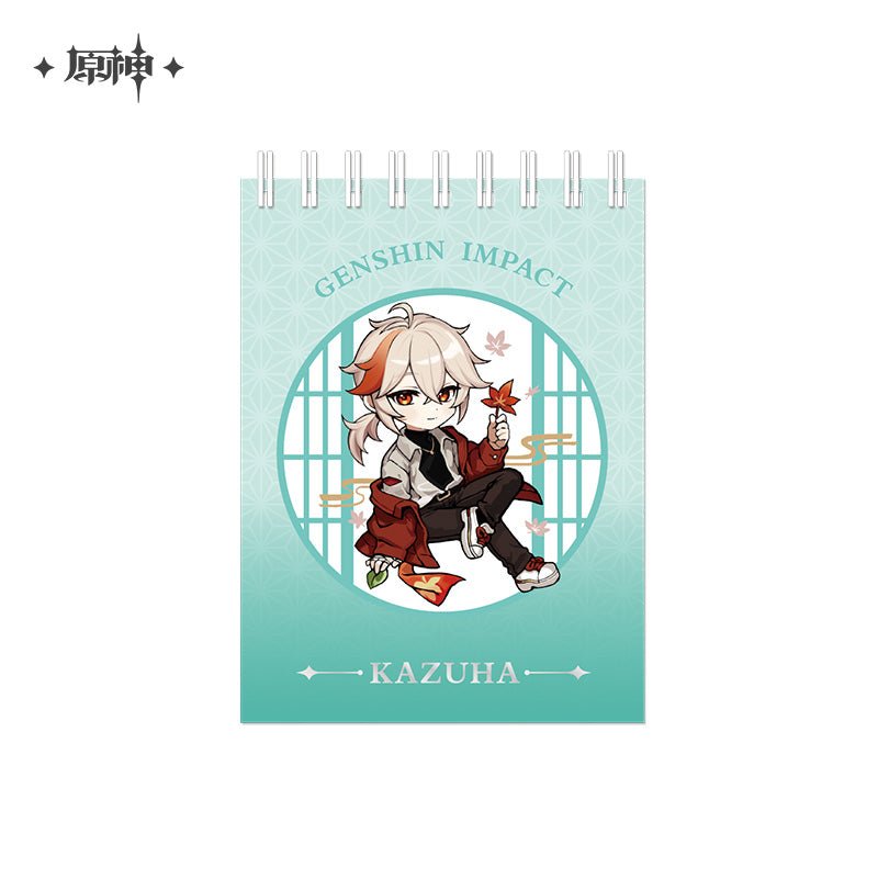 [OFFICIAL] Outing Party Theme Cute Character Notebook - Teyvat Tavern - Genshin Impact & Honkai Star Rail & 3Z Merch