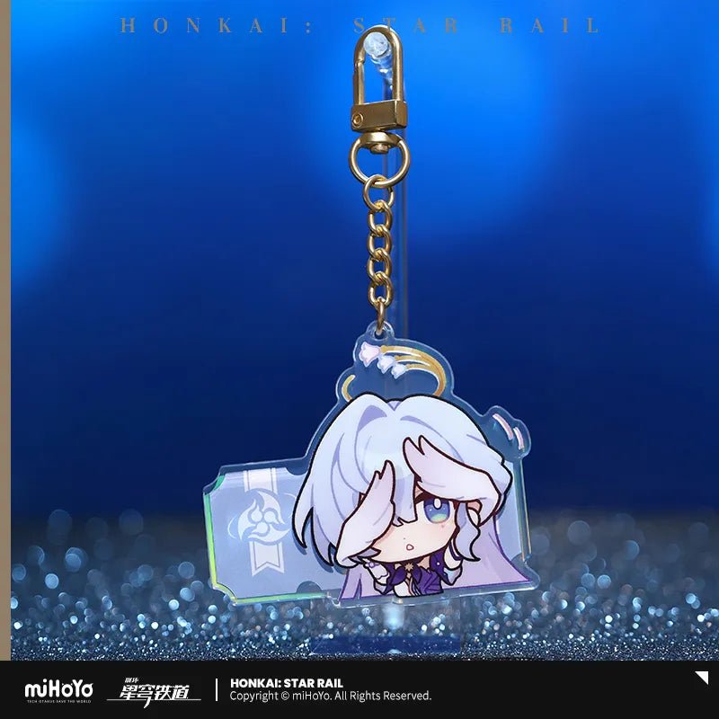 [OFFICIAL] Pom - Pom's Exhibition Hall Character Acrylic Keychain - Teyvat Tavern - Genshin Impact & Honkai Star Rail & 3Z Merch