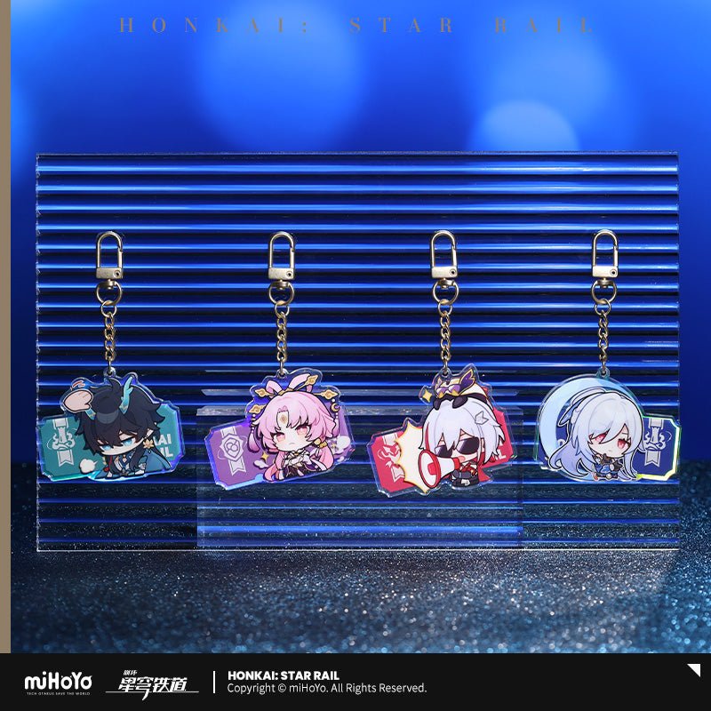 [OFFICIAL] Pom - Pom's Exhibition Hall Character Acrylic Keychain - Teyvat Tavern - Genshin Impact & Honkai Star Rail & 3Z Merch