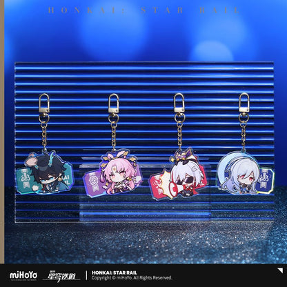 [OFFICIAL] Pom - Pom's Exhibition Hall Character Acrylic Keychain - Teyvat Tavern - Genshin Impact & Honkai Star Rail & 3Z Merch