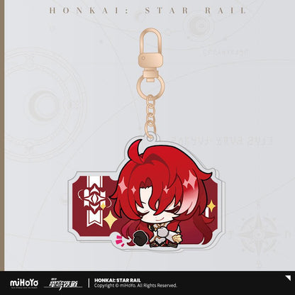 [OFFICIAL] Pom - Pom's Exhibition Hall Character Acrylic Keychain - Teyvat Tavern - Genshin Impact & Honkai Star Rail & 3Z Merch