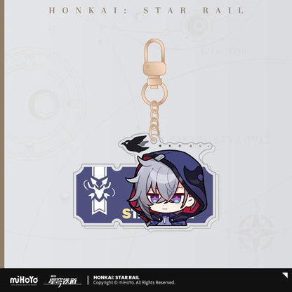 [OFFICIAL] Pom - Pom's Exhibition Hall Character Acrylic Keychain - Teyvat Tavern - Genshin Impact & Honkai Star Rail & 3Z Merch