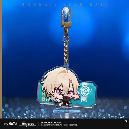 [OFFICIAL] Pom - Pom's Exhibition Hall Character Acrylic Keychain - Teyvat Tavern - Genshin Impact & Honkai Star Rail & 3Z Merch