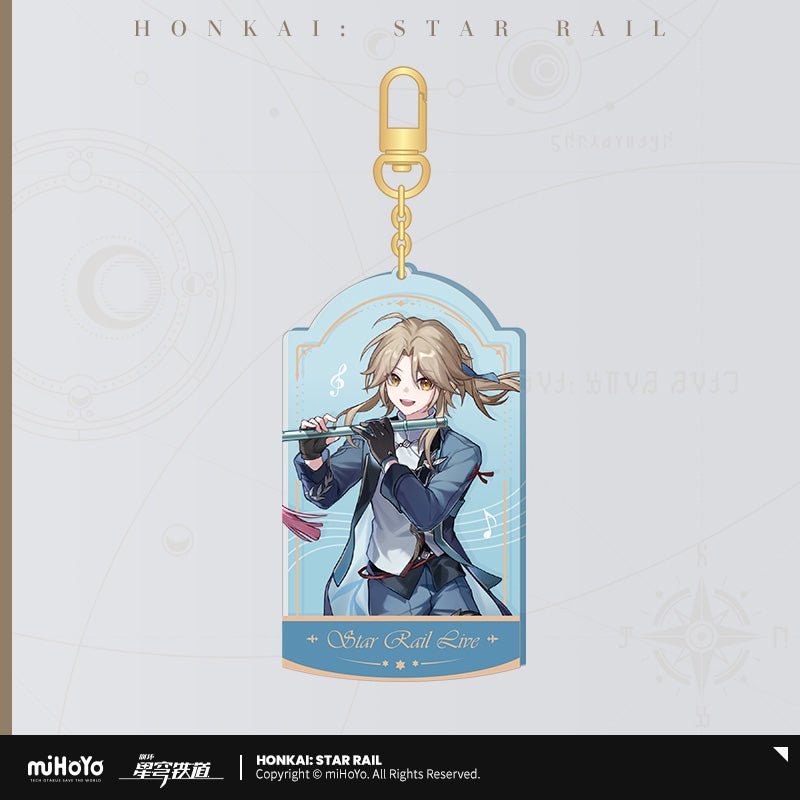 [OFFICIAL] Star Rail LIVE Series Acrylic Keychain - Teyvat Tavern - Genshin Impact & Honkai Star Rail & 3Z Merch